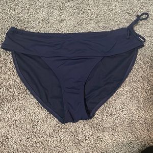 Athleta swim bottom navy size M